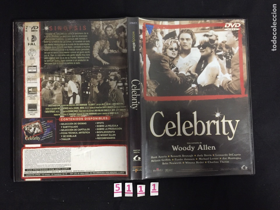 Cin&eacute;ma: Celebrety DVD segunda mano