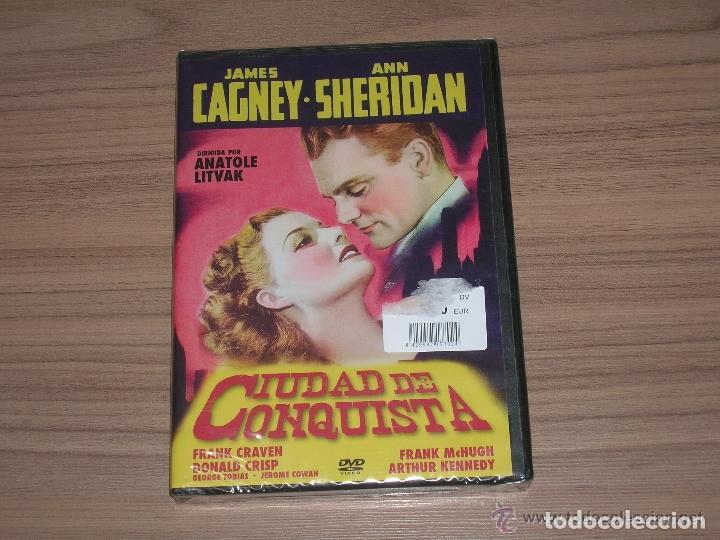 Cine: CIUDAD de CONQUISTA DVD James Cagney Ann Sheridan NUEVA PRECINTADA