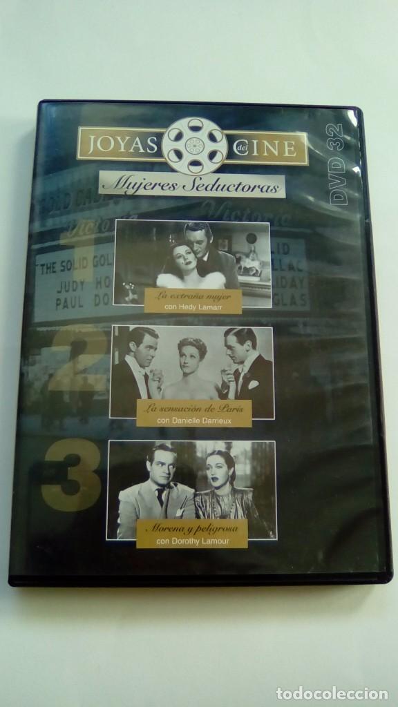 Cinema: LA EXTRA&Ntilde;A MUJER + LA SENSACI&Oacute;N DE PAR&Iacute;S + MORENA Y PELIGROSA. (COMO NUEVO)