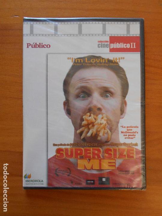 Cinema: DVD SUPER SIZE ME - CAJA SLIM - NUEVA, PRECINTADA (4C)