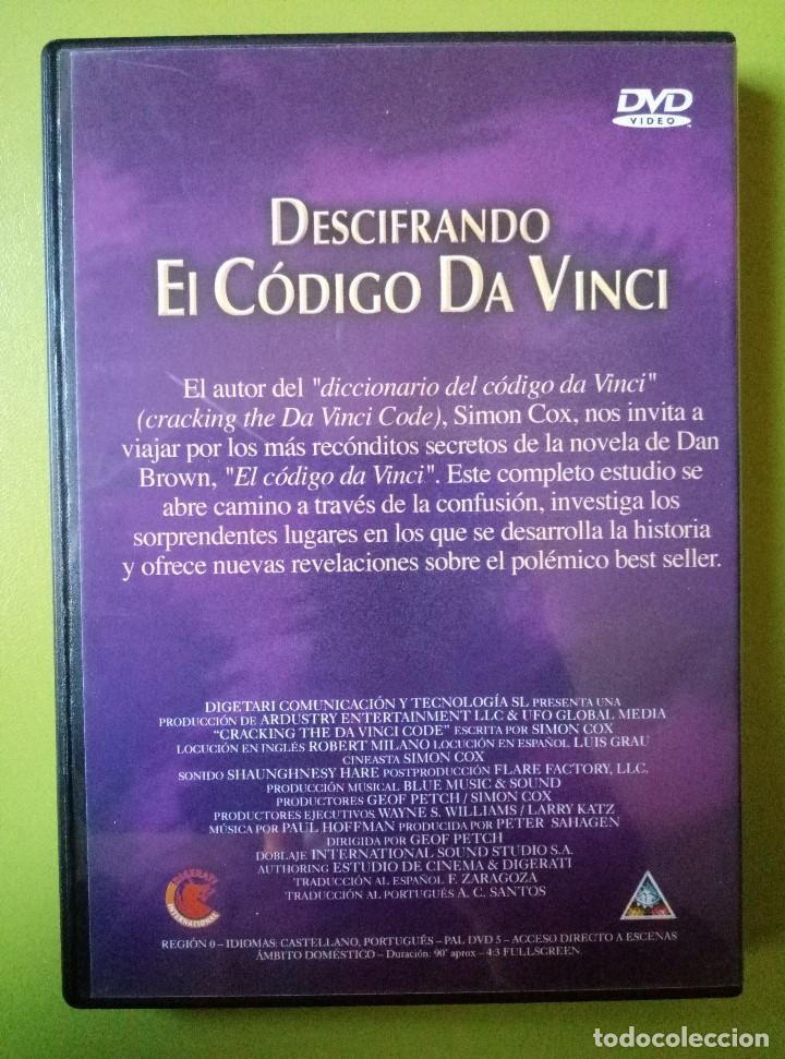 Cine: DVD DESCIFRANDO EL C&Oacute;DIGO DA VINCI - Foto 2