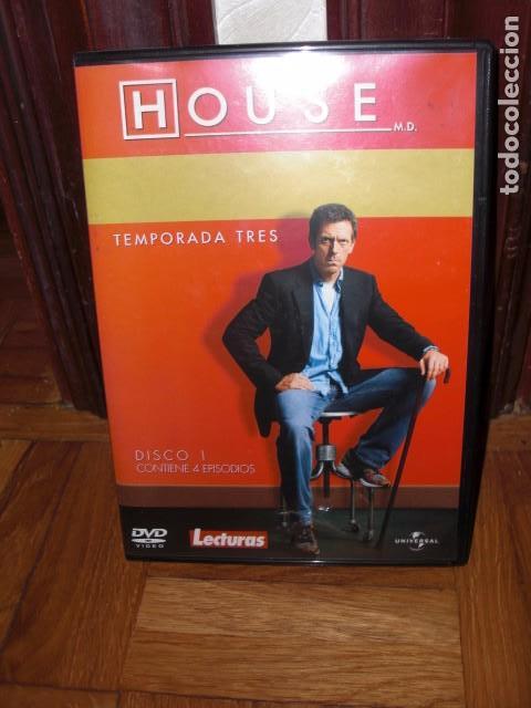Cinema: DVD HOUSE TEMPORADA 3. DISCO 1: 4 EPISODIOS