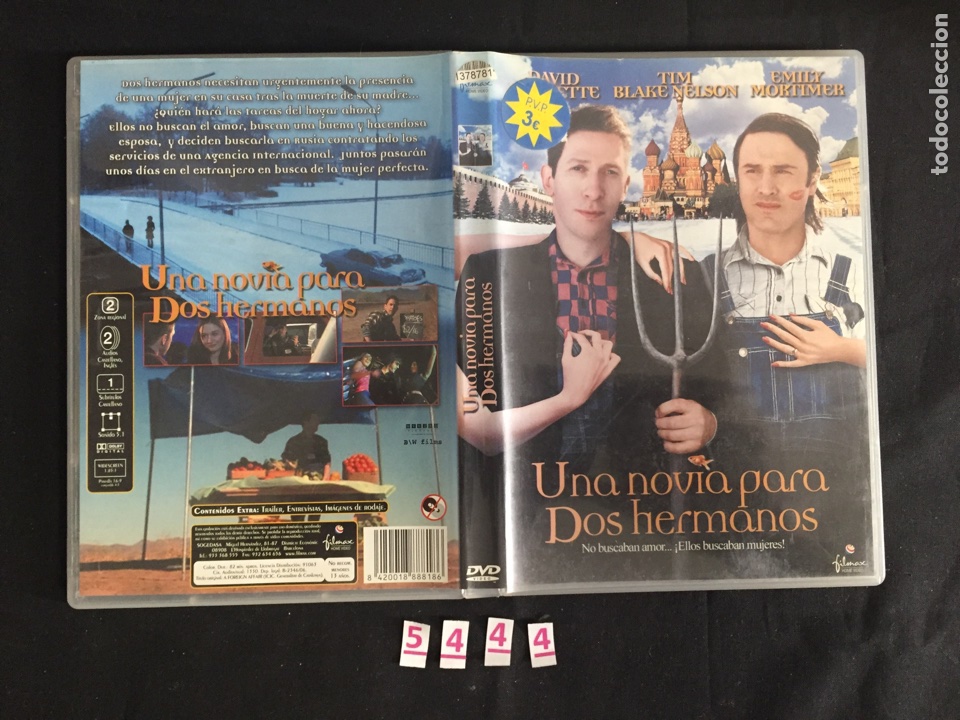 Cine: V128 Una novia para dos hermanos DVD - segunda mano procedente video club