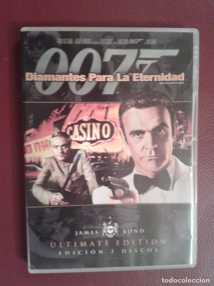 Cine: CINE DVD PELICULA JAMES BOND 007 DIAMANTES PARA LA ETERNIDAD,2 DISCOS,leer