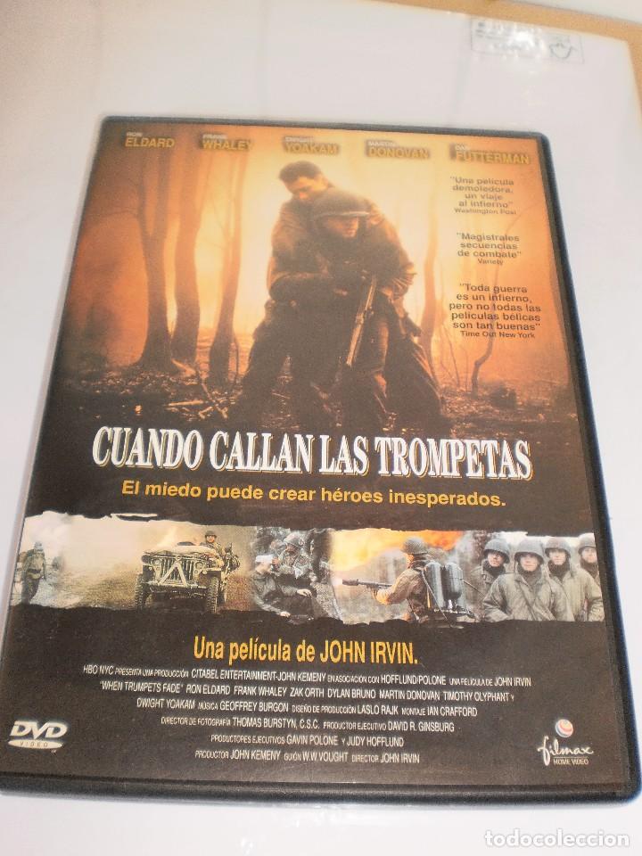 Cine: dvd cuando callan las trompetas. 92 minutos. buen estado