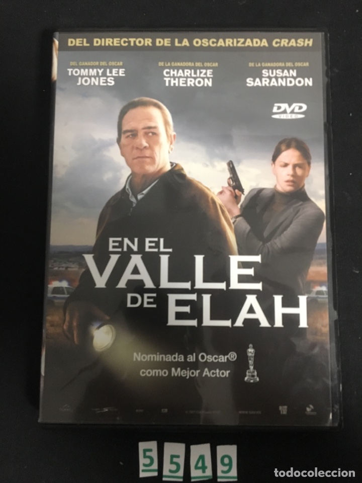Cine: S308 En El Valle de elah ( dvd segunda mano )