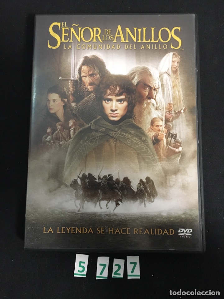 Cin&eacute;ma: El se&ntilde;or de los anillos:la comunidad del anillo ( dvd segunda mano )