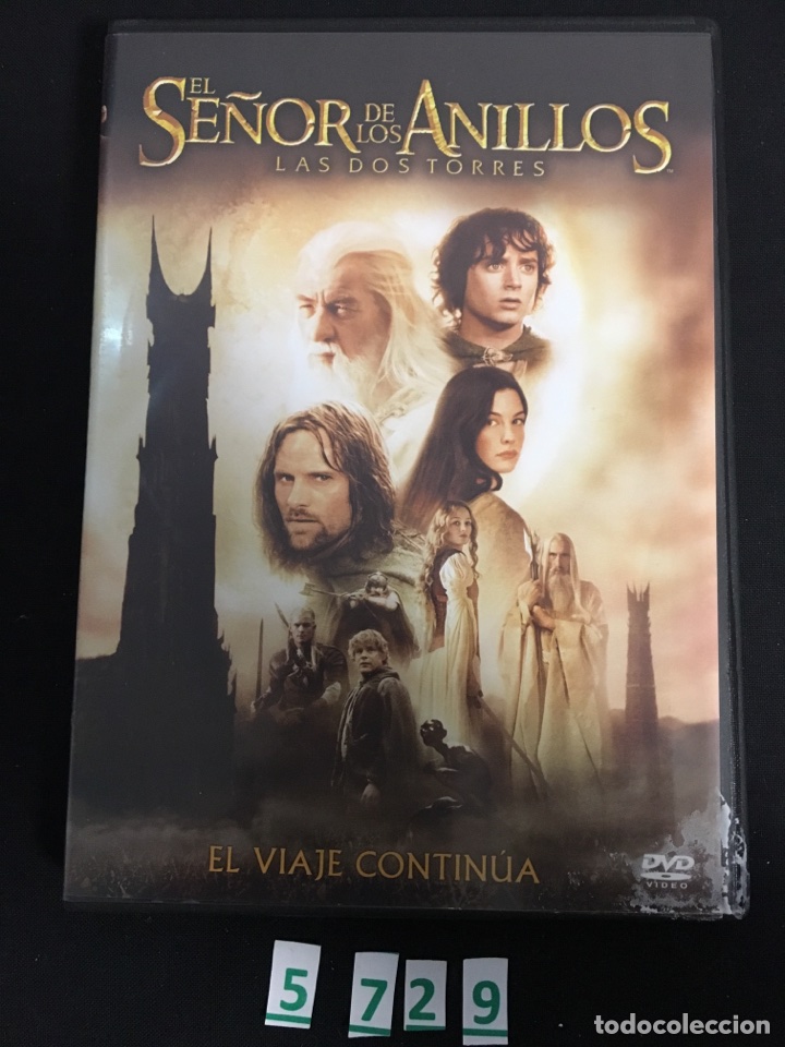 Cin&eacute;ma: El se&ntilde;or de los anillos:las dos torres ( dvd segunda mano )