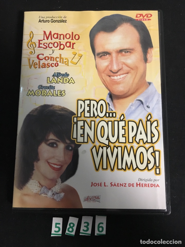 Cine: S78 Pero en qu&eacute; pa&iacute;s vivimos ( dvd segunda mano )