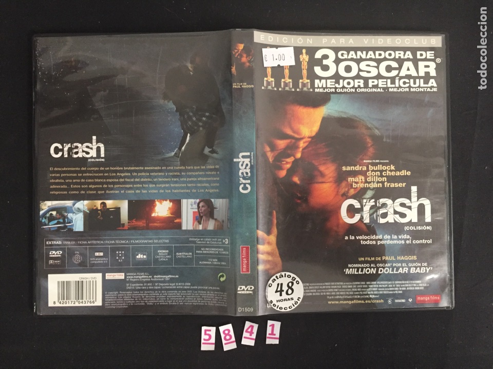 Kino: V40Crash DVD - PROCEDENTE DE VIDEOCLUB