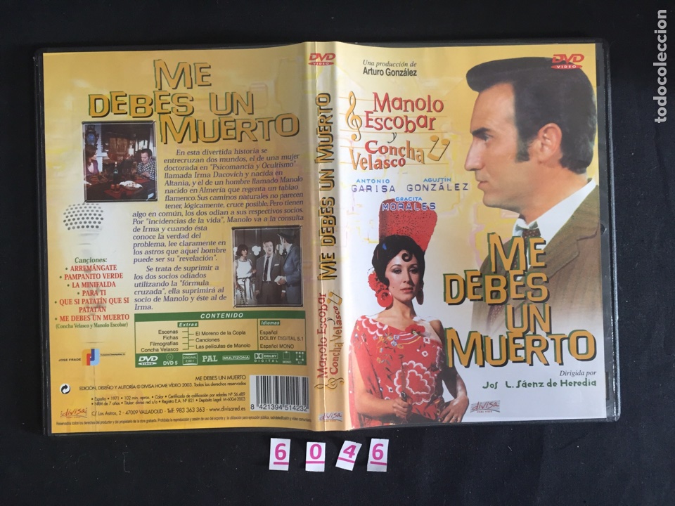 Cine: Me debes un muerto DVD - Segunda mano