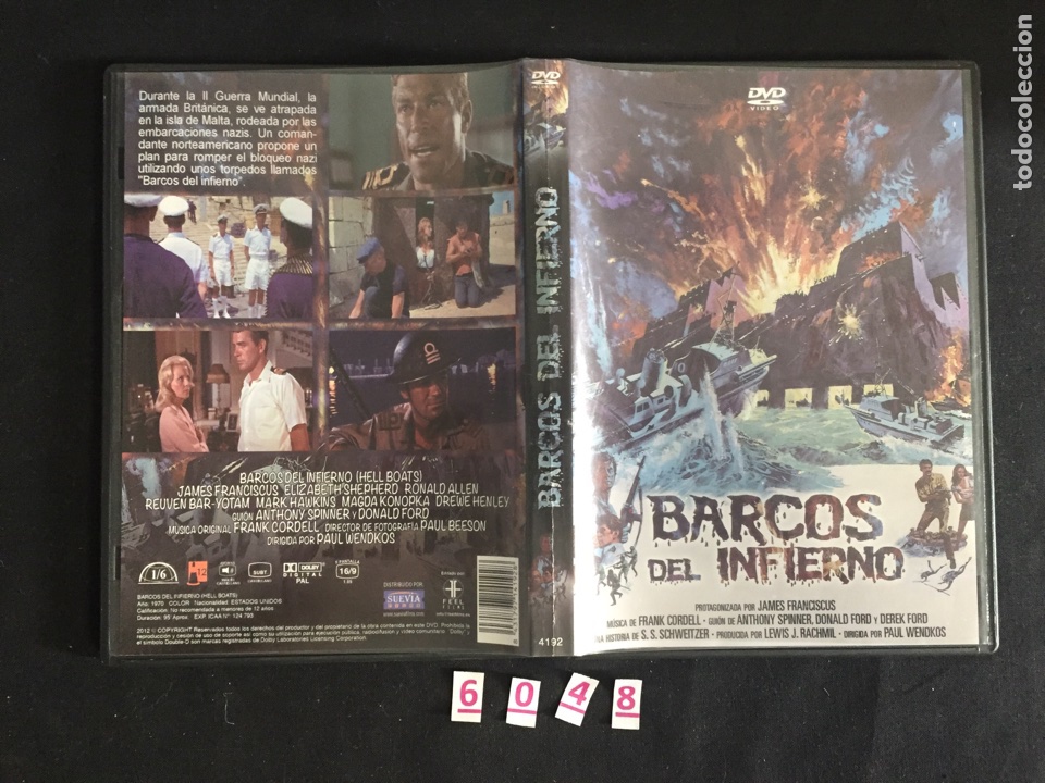 Cine: Barcos del infiero DVD - Segunda mano