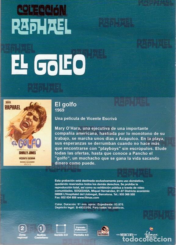Cine: DVD EL GOLFO RAPHAEL - Foto 2