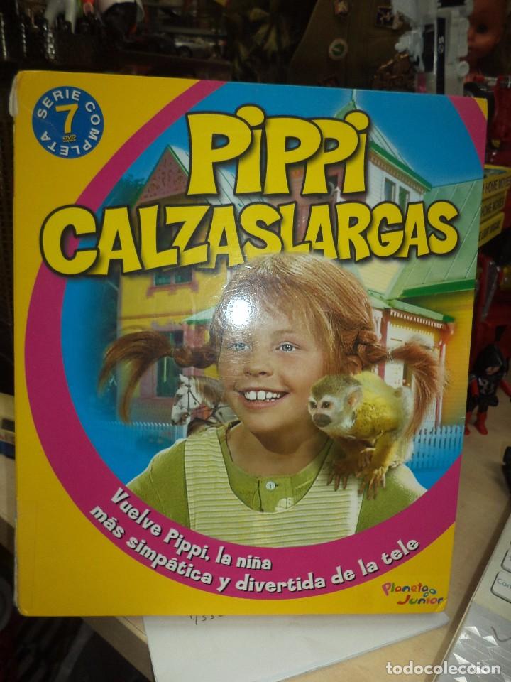 Pippi calzaslargas.serie completa en 7 dvd.box. - Vendido en Subasta