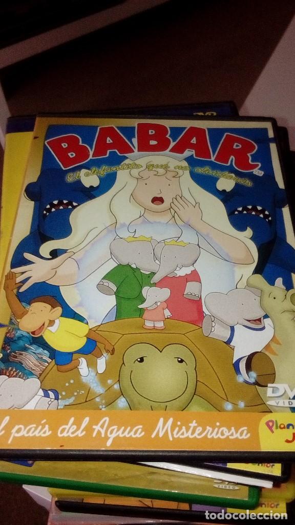 Cine: DVD SOLO CARATULA SIN EL DVD  BABAR EL PAIS DEL AGUA MISTERIOSA