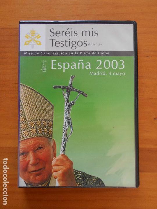 Cin&eacute;ma: DVD SEREIS MIS TESTIGOS - MISA DE CANONIZACION EN LA PLAZA DE COLON - ESPA&Ntilde;A 2003 (D6)