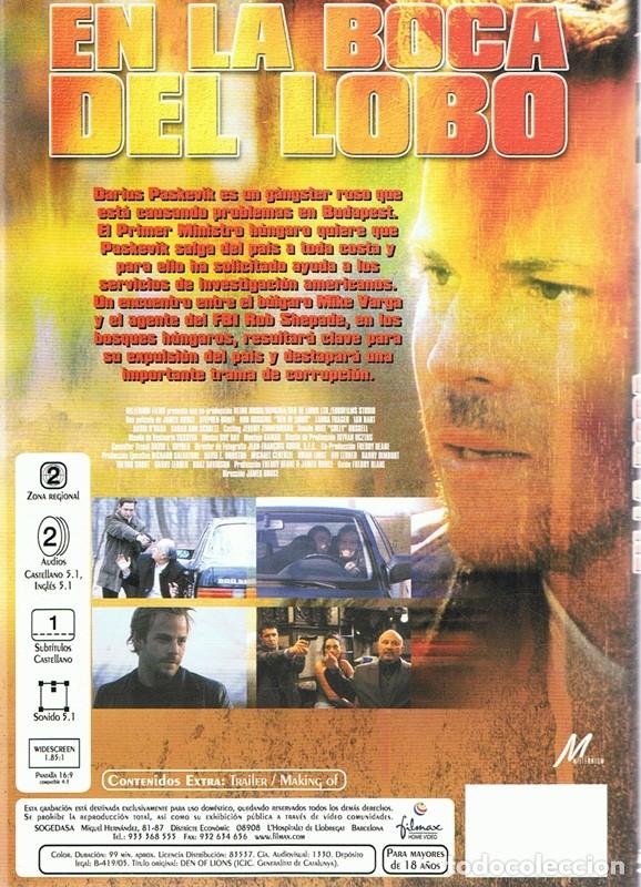 Cine: DVD EN LA BOCA DEL LOBO STEPHEN DROFF - Foto 2