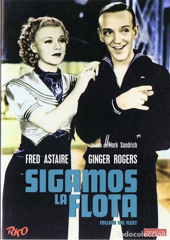 Cine: DVD SIGAMOS LA FLOTA FRED ASTAIRE & GINGER ROGERS - Foto 1 - 105348895