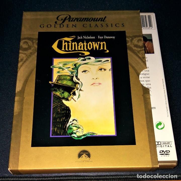 Cine: Chinatown DVD Caja dorada + 8 postales Edici&oacute;n Especial Coleccionista Paramount Golden Classics