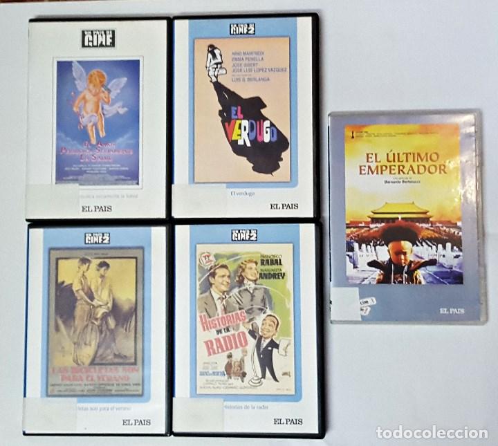 Cine: Lote de 5 DVD del El Pais.