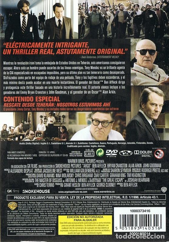 Cine: DVD ARGO BEN AFFLECK - Foto 2