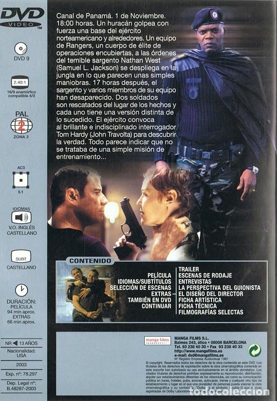 Cine: DVD BASIC JOHN TRAVOLTA - Foto 2