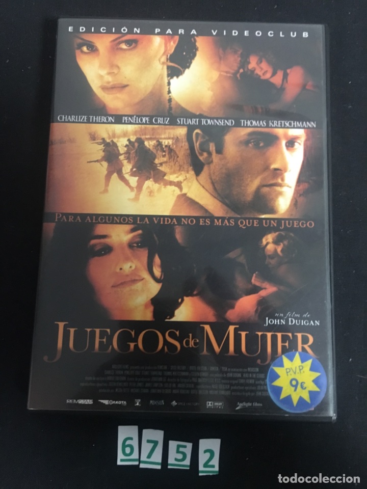 Cine: V77 Juegos de mujer ( dvd procedente Videoclub )
