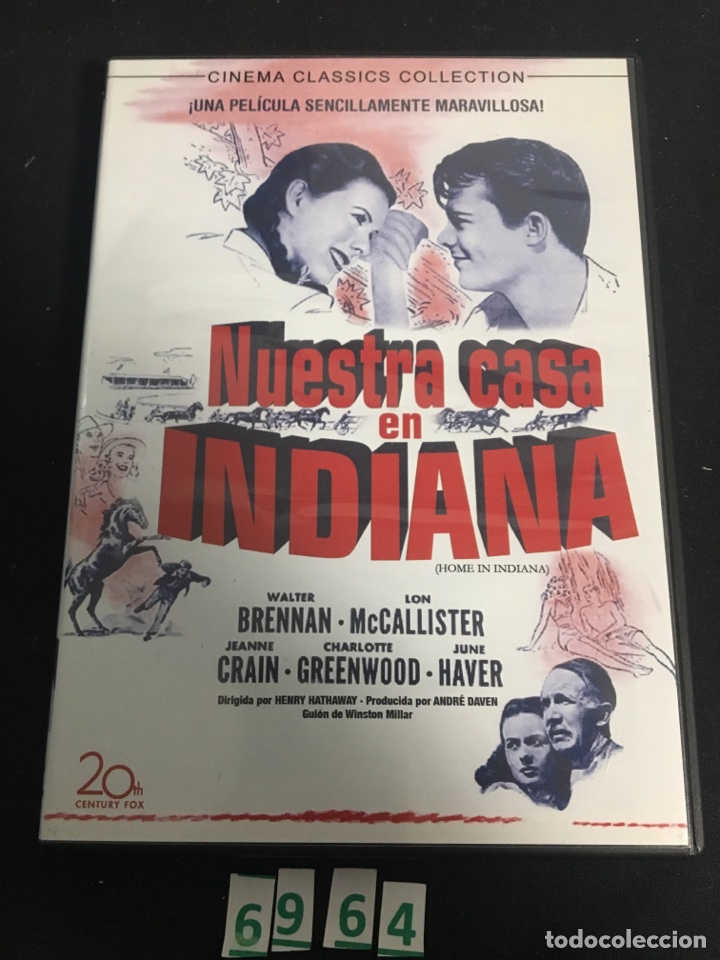 Kino: S429 Nuestra casa en indiana ( dvd segunda mano )