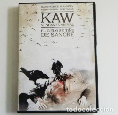 Cine: KAW VENGANZA ANIMAL - DVD PEL&Iacute;CULA SUSPENSE TERROR - EL CIELO SE TI&Ntilde;E DE SANGRE - CUERVOS P&Aacute;JAROS
