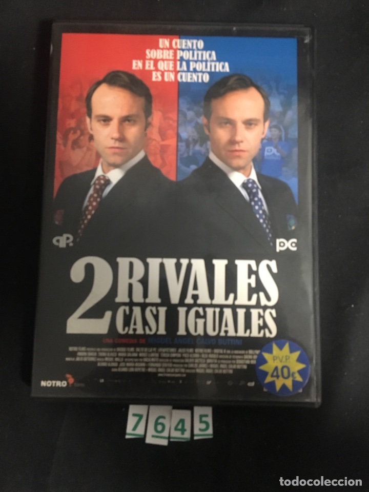 Cine: V22 2 rivales casi iguales ( dvd procedente Videoclub )