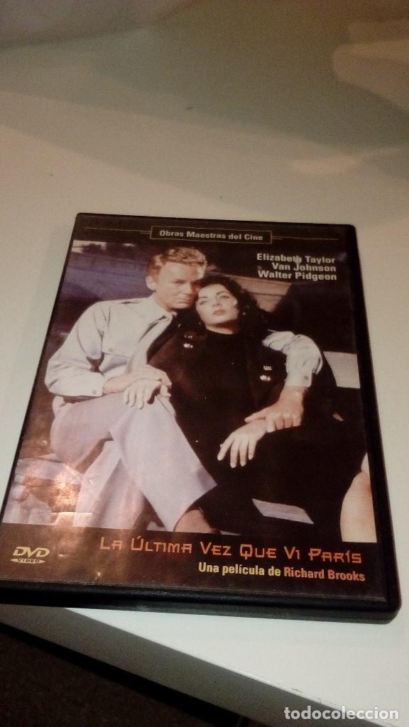 Cine: C-19 DVD LA ULTIMA VEZ QUE VI PARIS