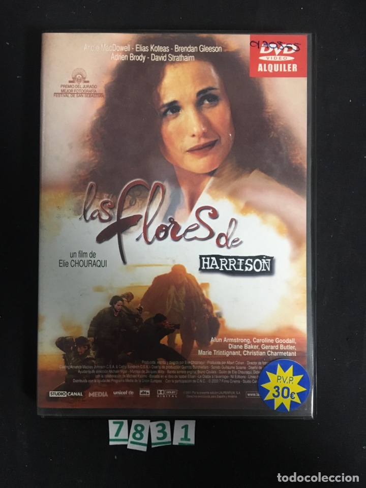 Cine: V2 Las flores de harrison ( dvd procedente Videoclub )