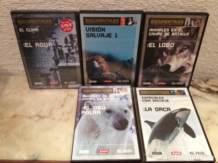 Cine: DVDS - Documentales superproducciones de ciencia y naturaleza LOTE 6 DVDS