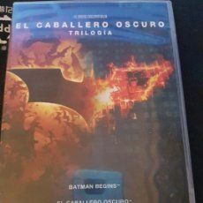 Cine: SEIS DVD´S DE LA TRILOGÍA DE EL CABALLERO OSCURO. BATMAN. BUEN ESTADO.. Lote 108082907