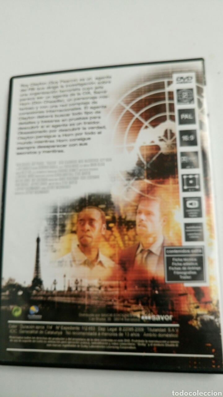 Cine: TRAIDOR, con Don Cheadle y Guy Pierce. - Foto 2