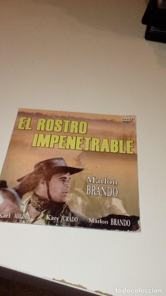 Cine: C-011820 DVD CARATULA DE CARTON MARLON BRANDO EL ROSTRO IMPENETRABLE