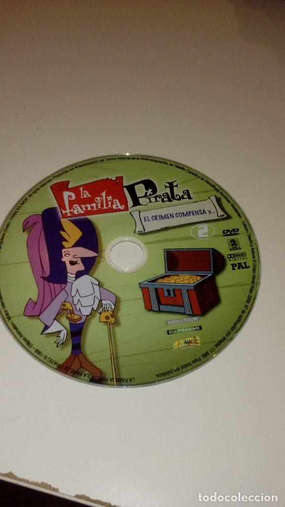 Kino: C-011820 DVD SOLO DVD SIN CARATULA LA FAMILIA PIRATA EL CRIMEN COMPENSA Y EL RESCATE DE PENELOPE 2 D