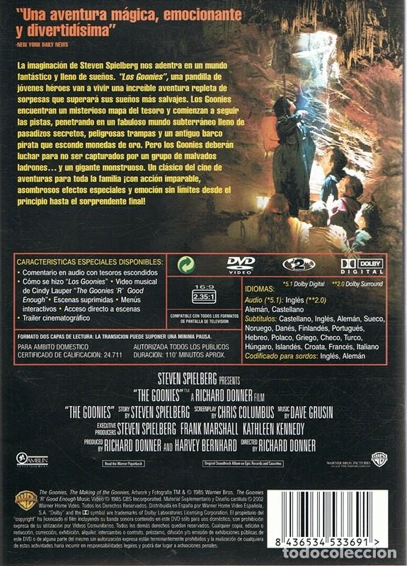 Cine: DVD LOS GOONIES - Foto 2