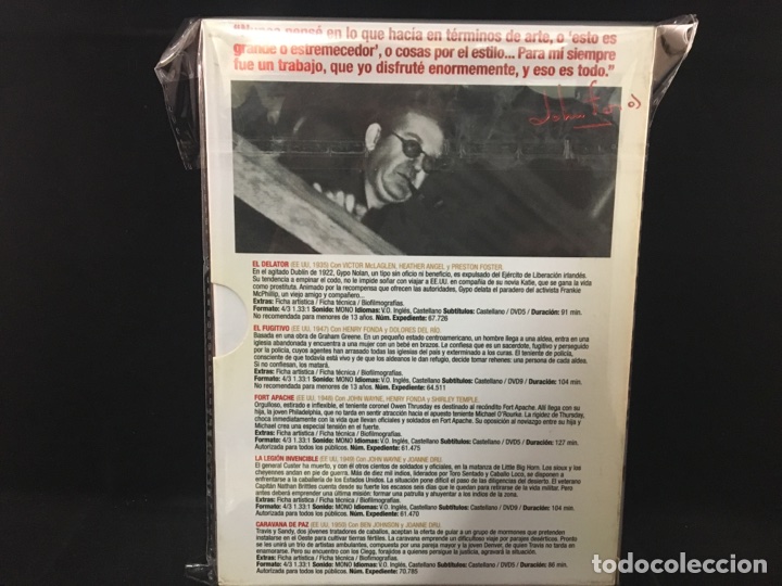 Cine: John Ford - essential - 5 dvd box - Foto 2