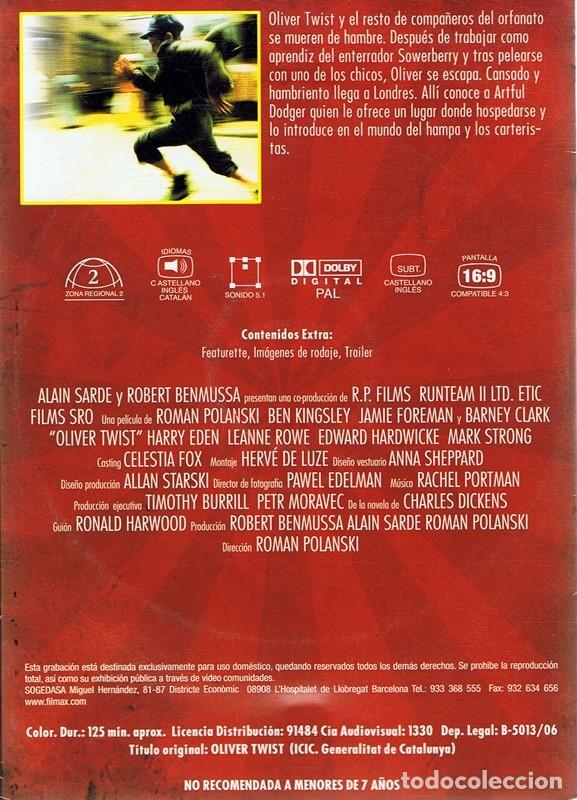 Cine: DVD OLIVER TWIST - Foto 2