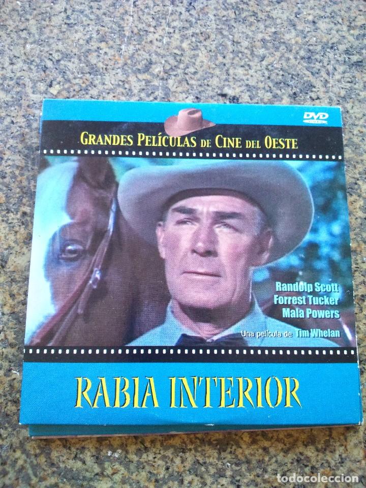 Cine: DVD -- RABIA INTERIOR -- RANDOLP SCOTT / FORREST TUCKER Y MALA POWERS --