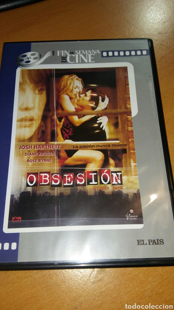 Cine: Pel&iacute;cula DVD obsesi&oacute;n - Foto 1