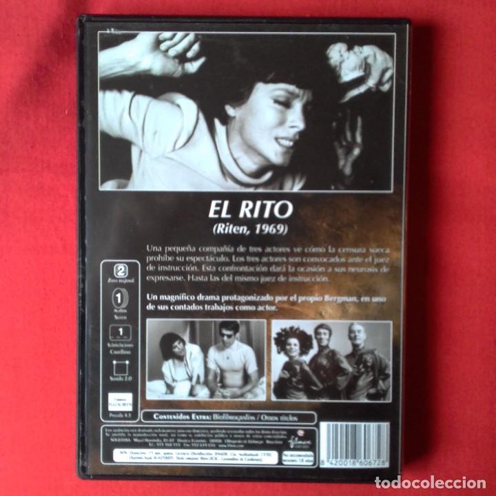 Cine: DVD EL RITO. INGMAR BERGMAN - Foto 2