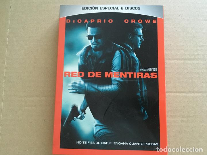 Cinema: DVD SOLO FUNDA CARTON-RED DE MENTIRAS