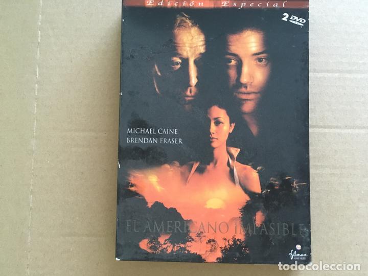 Cinema: DVD SOLO FUNDA CARTON-EL AMERICANO IMPASIBLE