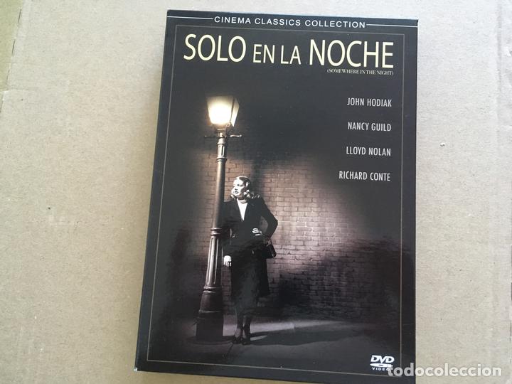 Cinema: DVD SOLO FUNDA EXTERIOR-SOLO EN LA NOCHE