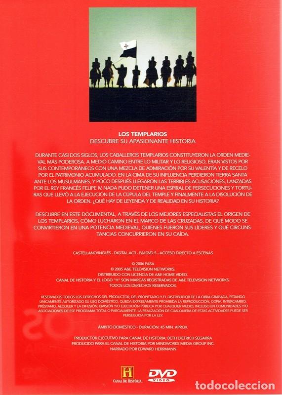 Cine: DVD LOS TEMPLARIOS (DVD).... - Foto 2