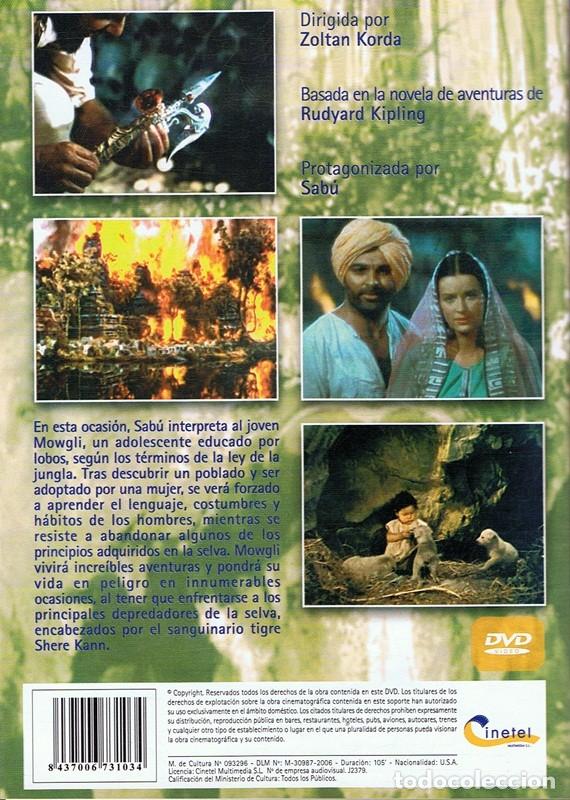 Cine: DVD EL LIBRO DE LA SELVA - Foto 2