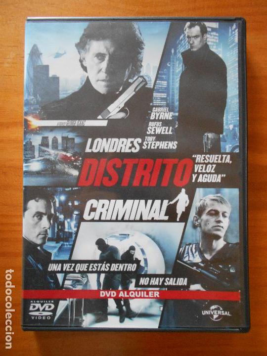 Cinema: DVD LONDRES DISTRITO CRIMINAL - EDICION DE ALQUILER (2M)