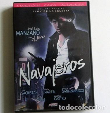 Cine: NAVAJEROS DVD PEL&Iacute;CULA SUSPENS MANZANO ELOY DE LA IGLESIA SAN FRANCISCO EL JARO SACRIST&Aacute;N PANDILLERO